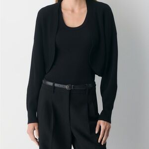 Aritzia Babaton NWT Decision Cardigan Black Size S Sold Out Online